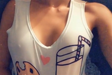 CinCinBear Snapchat Boobs Play Tease - Sex Video