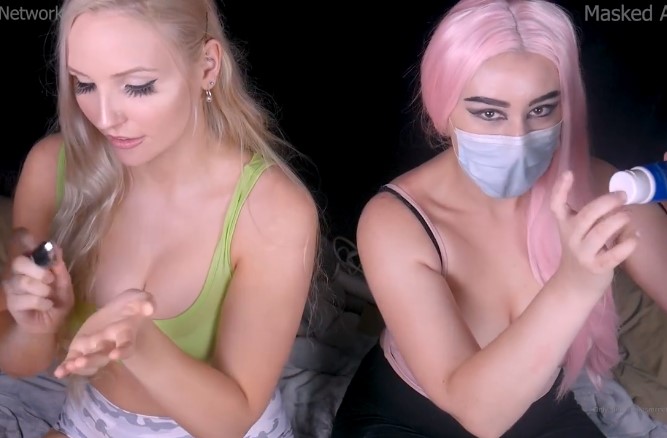 ASMR Network Massage ASMR Ft. Masked ASMR Video