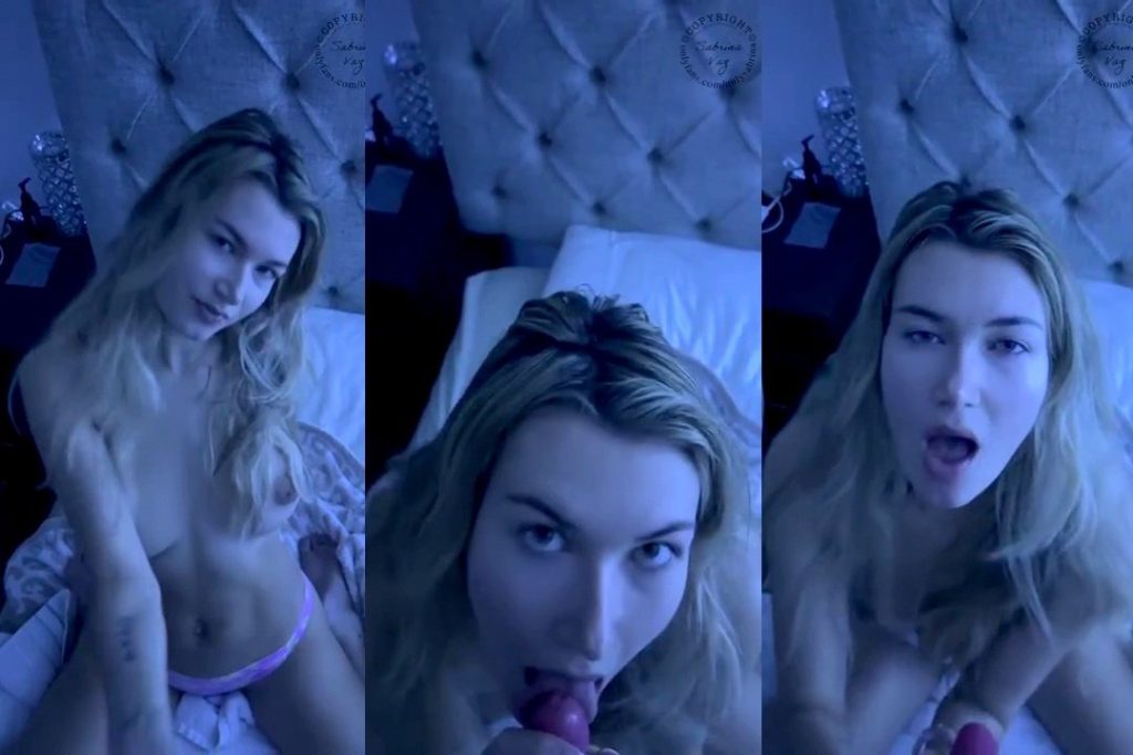 Sabrina Vaz POV Sloppy Blowjob Cum Onlyfans Video Leaked