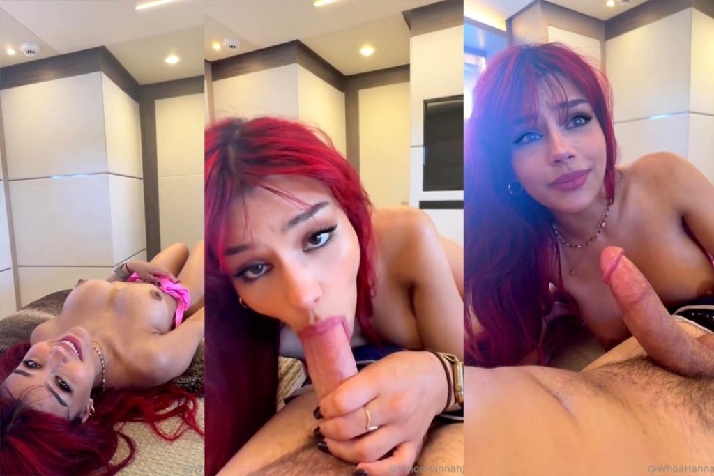 WhoAHannahJo Sucking Cock Cruise Ship Video Leaked - SL Leaked