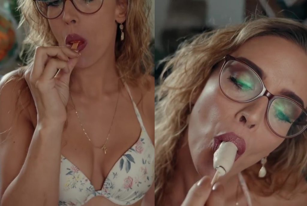 Gina Carla Sucking Popsicle ASMR Video - Free Watch Online