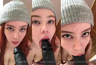 Okichloeo Deepthroat Dildo Blowjob Video Leaked