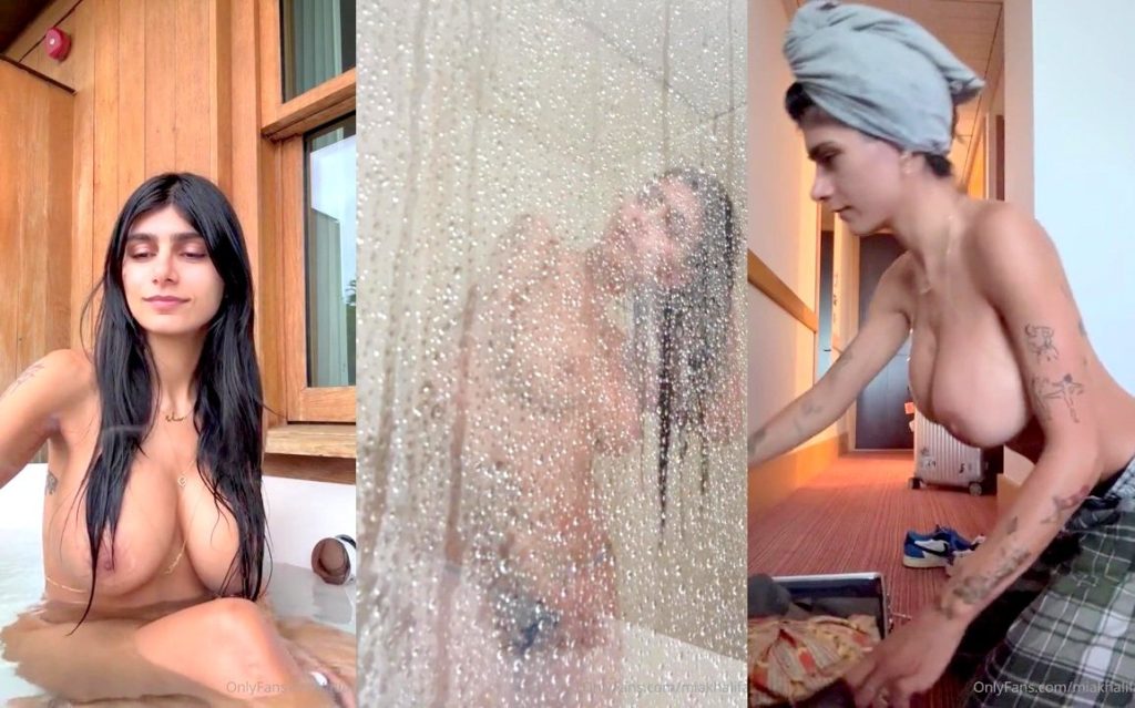 Mia Khalifa Balcony Bathing Onlyfans Video Leaked - Free Watch Online