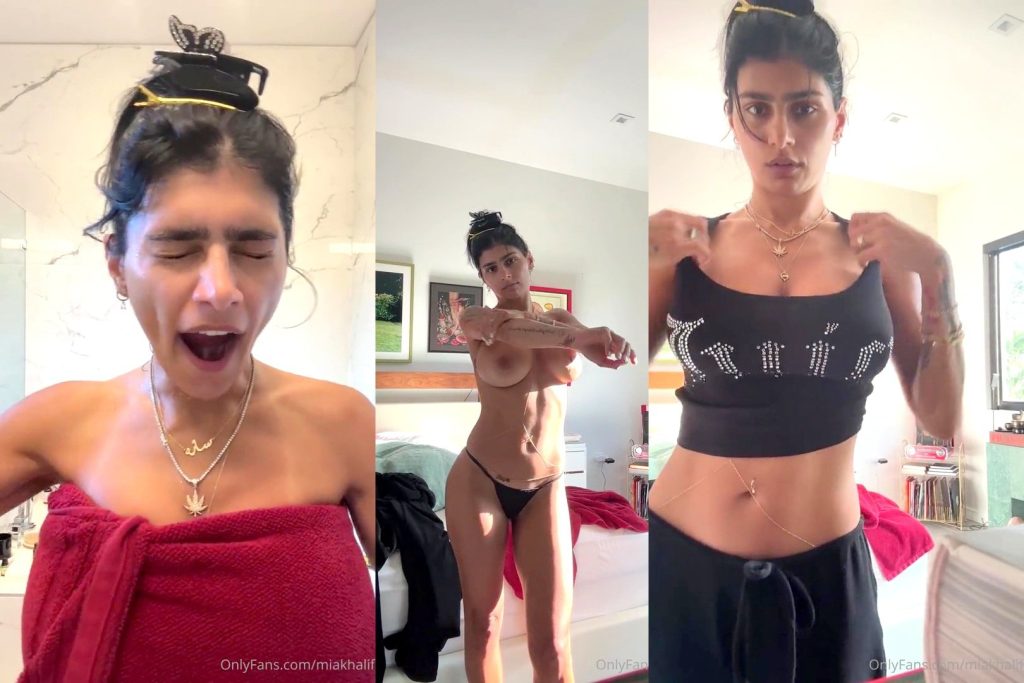 Mia Khalifa Getting Dressed In The Morning Video Leaked