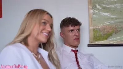 Bonnie Blue - Classroom Orgy - Porn Video Leak