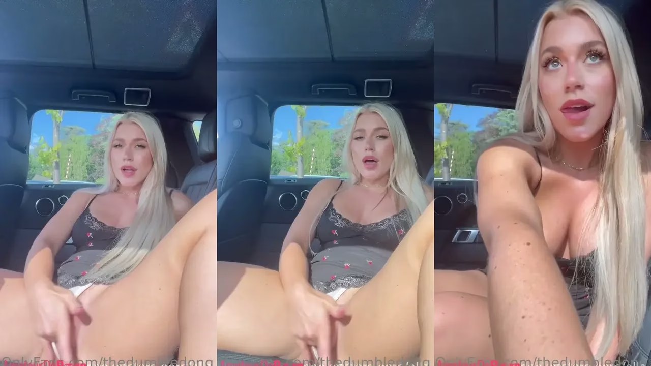 Elle Brooke - Car Jerk Off - Leak Video - Free Watch Online