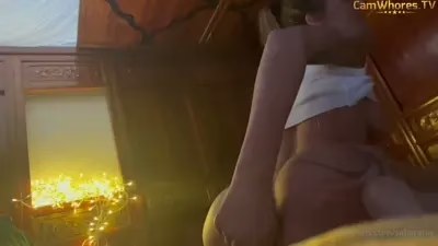 sahara ray leak DP with Dildo - XXX Clip